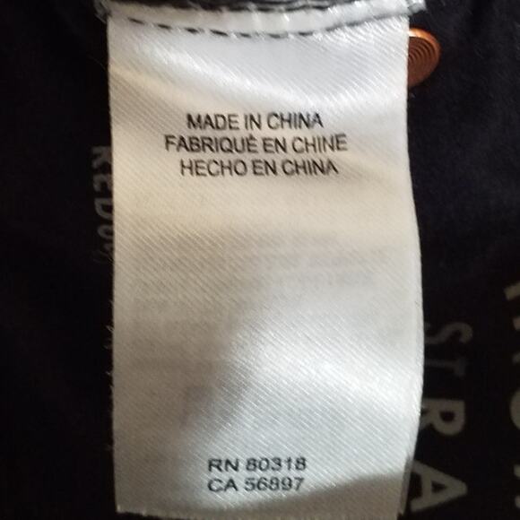 Lucky Brand Womens Size 2/26 Button Fly 90s Loose High Rise Straight Black - Picture 8 of 11